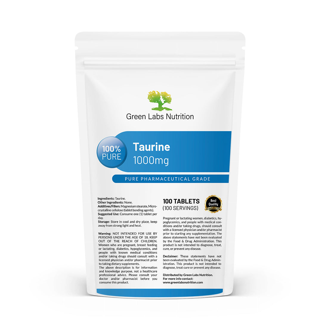 Taurine Greens Nutrition Targeting the Hallmarks of Aging