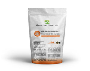 Citrus Aurantium Extract Powder 20% Synephrine - Green Labs Nutrition