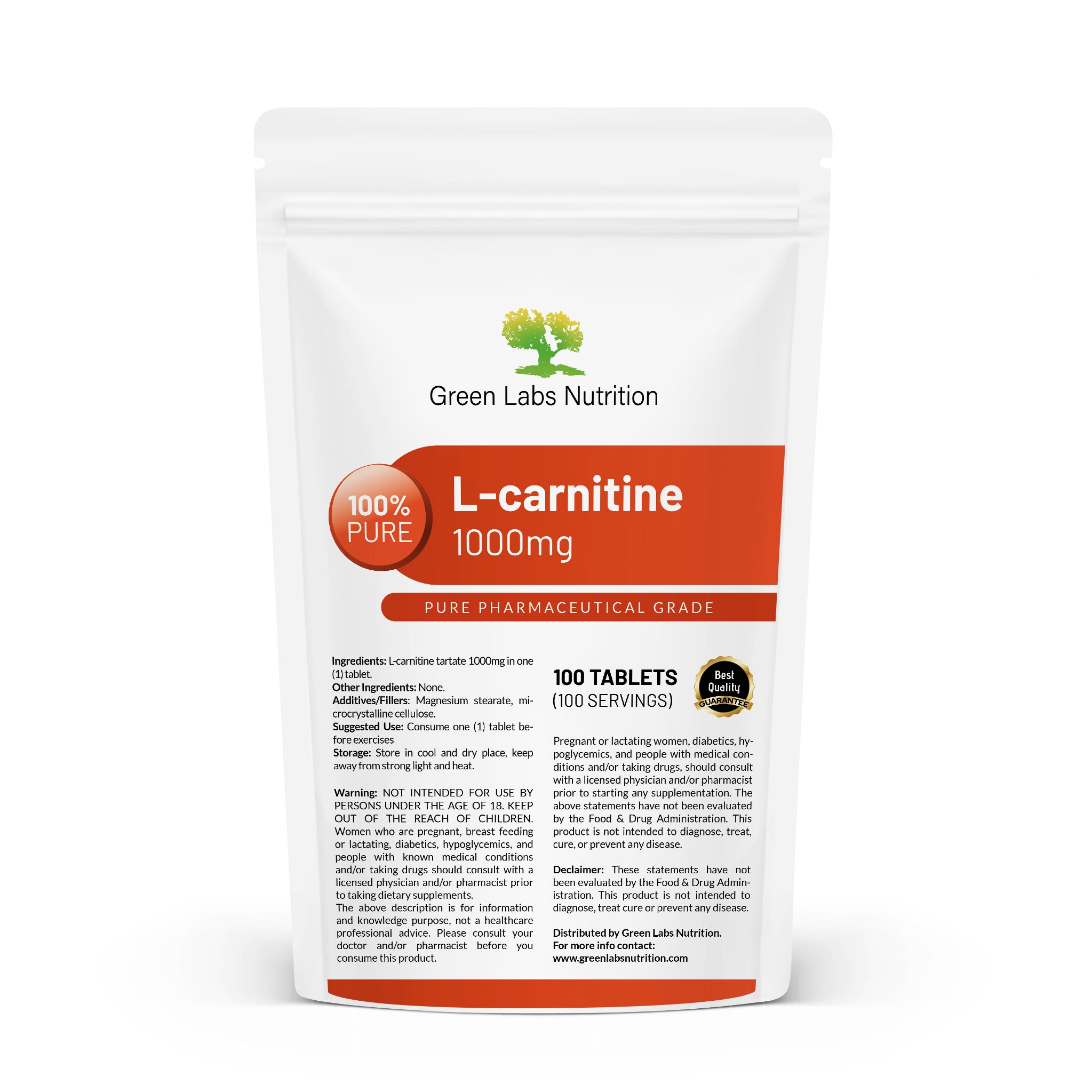 l carnitine in women L-Carnitine Carnipure® 1000mg main image 0