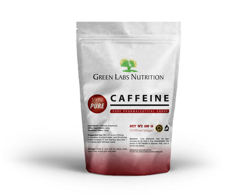 Caffeine Anhydrous Powder - Green Labs Nutrition