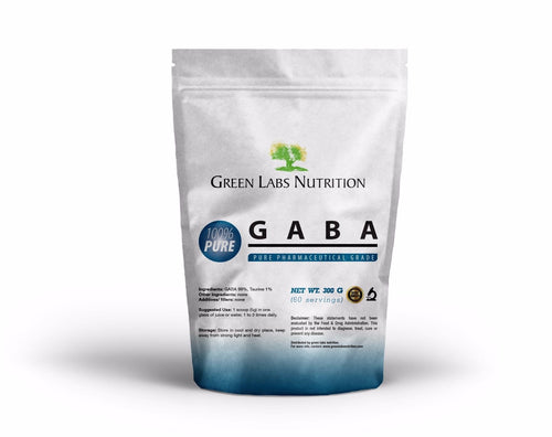 GABA Gamma Aminobutyric  Acid Powder - Green Labs Nutrition