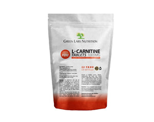 L-Carnitine 1000mg Tablets - Green Labs Nutrition