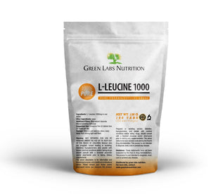 Leucine 1000mg Tablets - Green Labs Nutrition