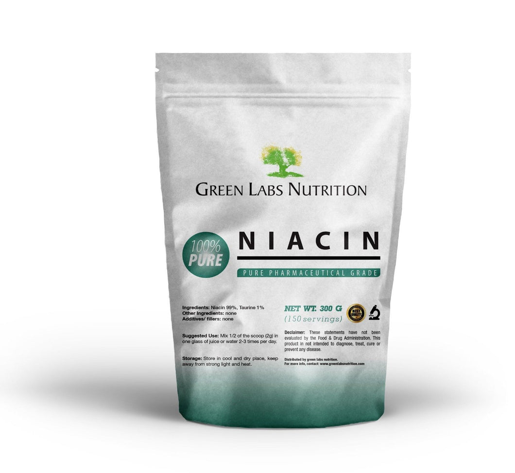 NIACIN Nicotinic Acid Powder - Green Labs Nutrition