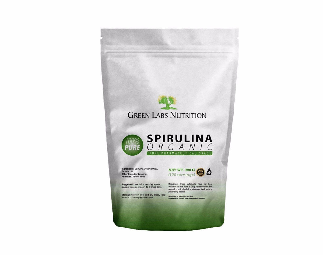 Spirulina Organic Powder - Green Labs Nutrition