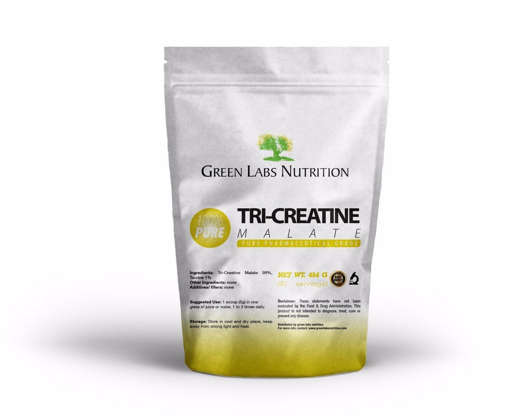 Tri Creatine Malate Powder - Green Labs Nutrition