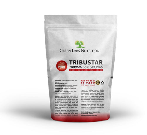Tribulus Terrestris 2000mg Tablets - Green Labs Nutrition