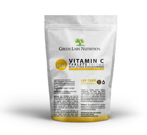 Vitamin C Ascorbic Acid 1000mg Tablets - Green Labs Nutrition
